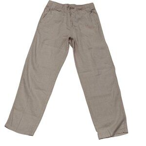 h&M Boys linen beige pants size 14